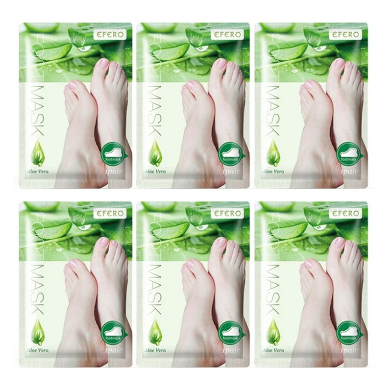 Foot Mask Peeling - 6packs Exfoliating Foot Mask Feet Peeling
