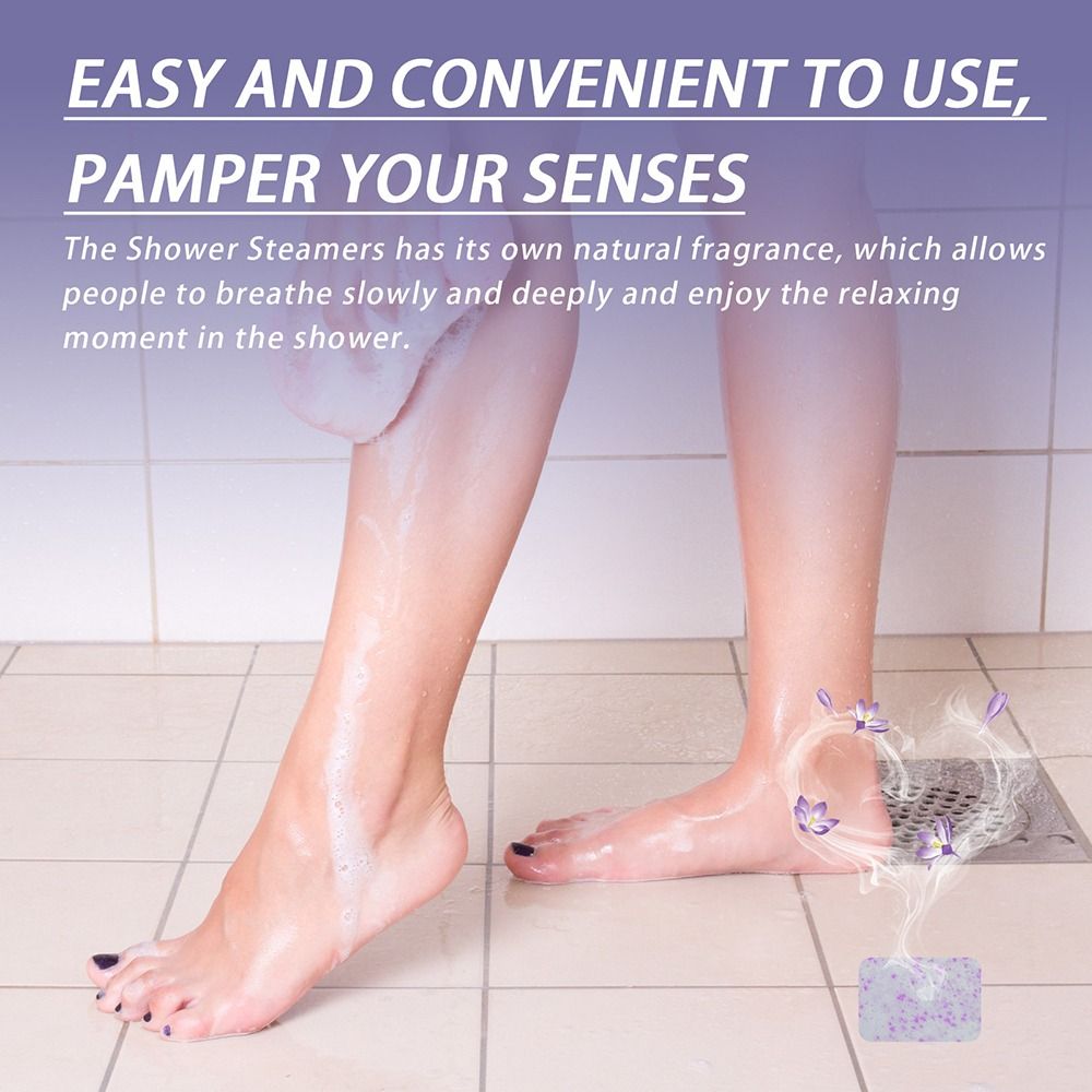 4 Tablets/Pack Self Care Relax - Shower Steamer Tablet recension och pris