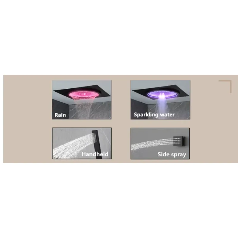 Smart LED Shower Set Bathroom  - Spa & Wellness Hotel Paradiso recension och pris