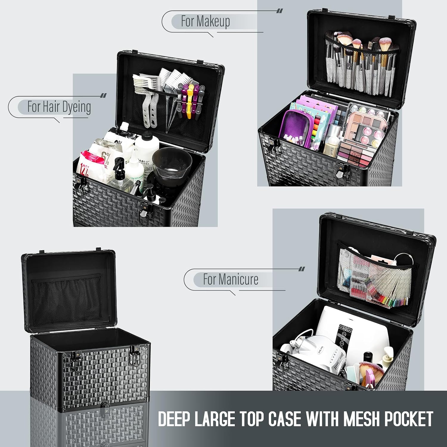 Rolling Salon Cart with 3 Draw - Spa & Wellness Hotel Paradiso recension och pris