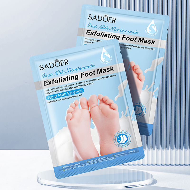 SADOER Goat Milk Foot Mask Moi - Foot Mask Peeling recension och pris