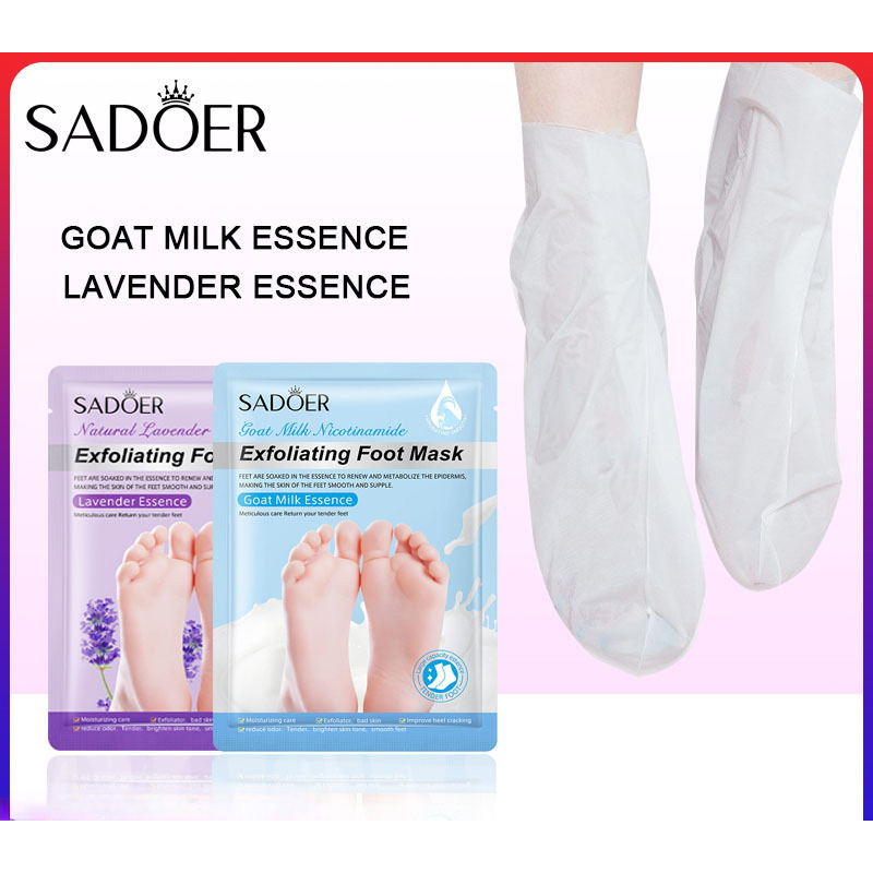 SADOER  Exfoliating Feet Mask  - Foot Mask Peeling recension och pris