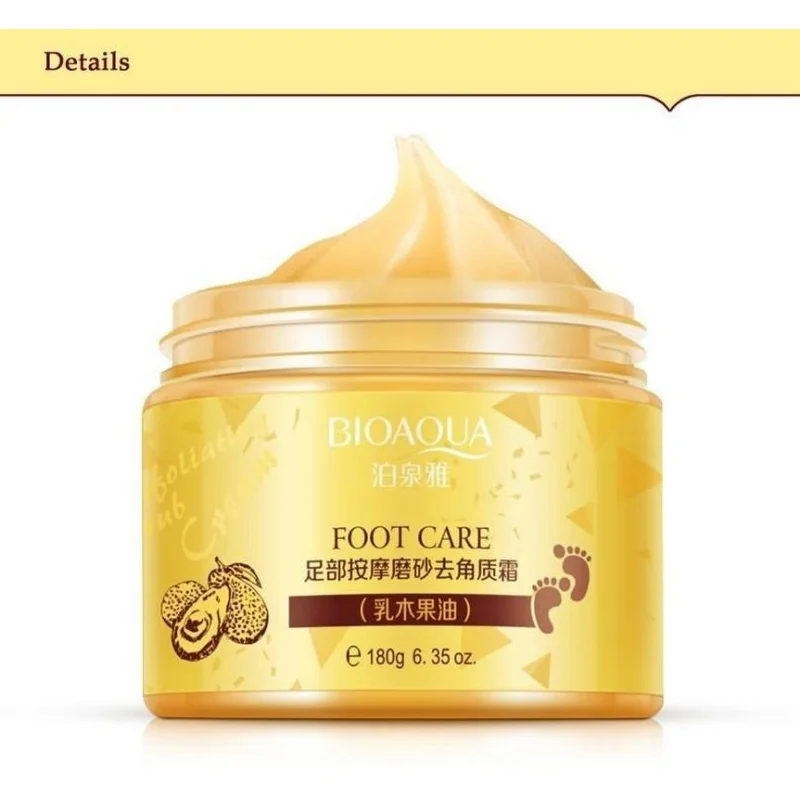BIOAQUA 24K GOLD Shea Butterma - Foot Mask Peeling recension och pris