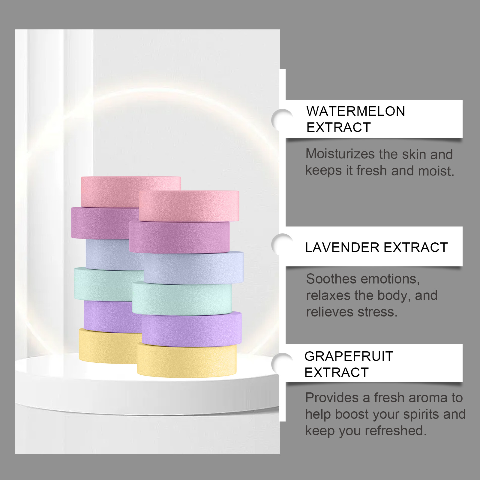 Shower Steamers Tablets Birthd - Shower Steamer Tablet recension och pris