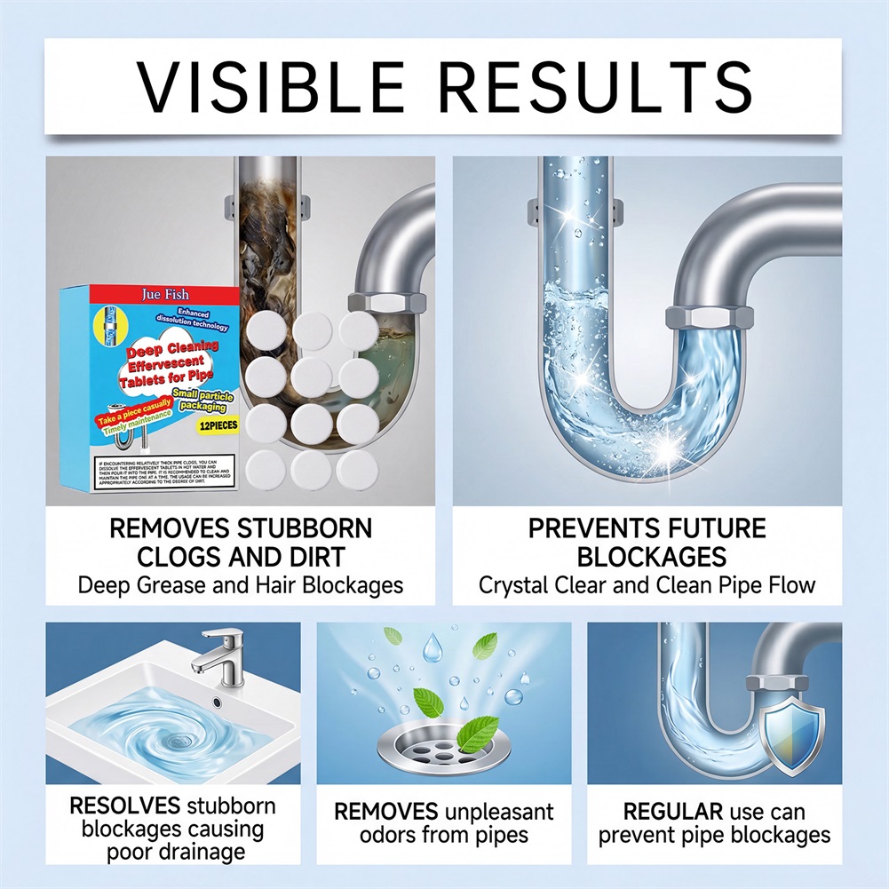 Pipeline Cleaning Effervescent - Shower Steamer Tablet recension och pris