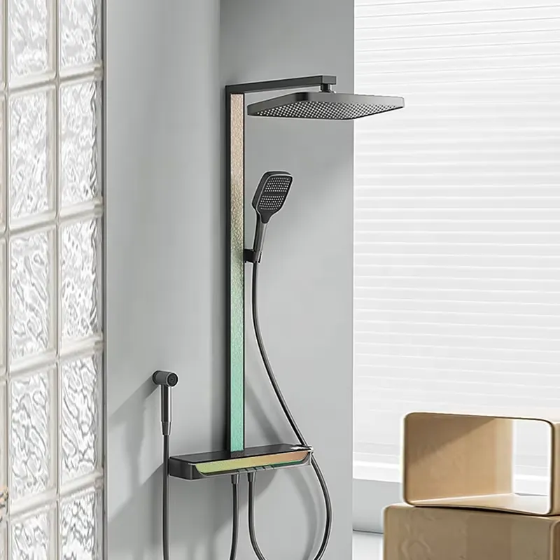 Brass Digital Waterfall Shower - Spa & Wellness Hotel Paradiso recension och pris