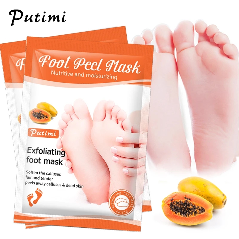 6packs Exfoliating Foot Mask F - Foot Mask Peeling recension och pris