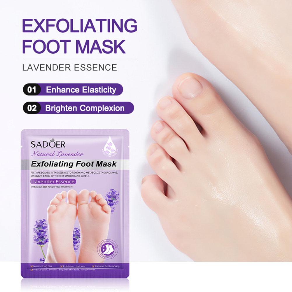 1/5/10pcs SADOER Lavender Foot - Foot Mask Peeling recension och pris