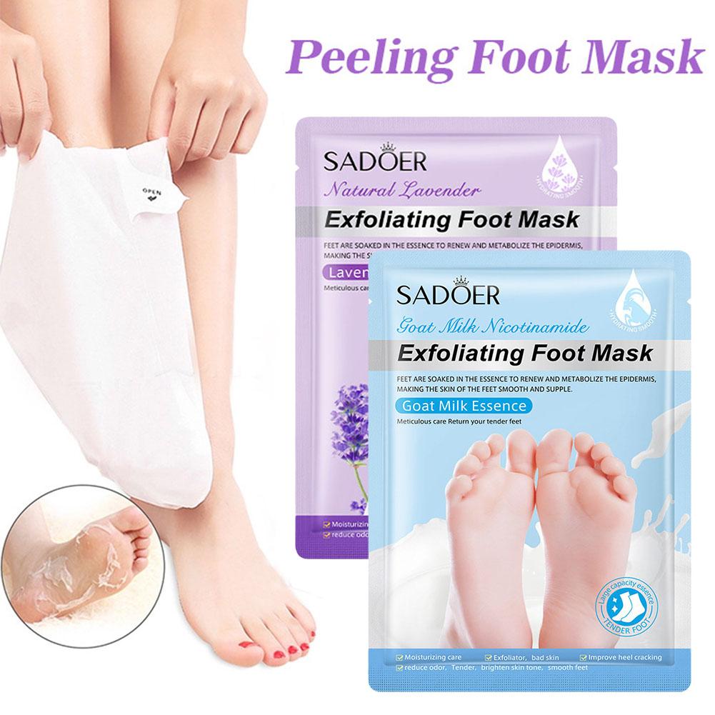 1/5/10pcs SADOER Lavender Foot - Foot Mask Peeling recension och pris
