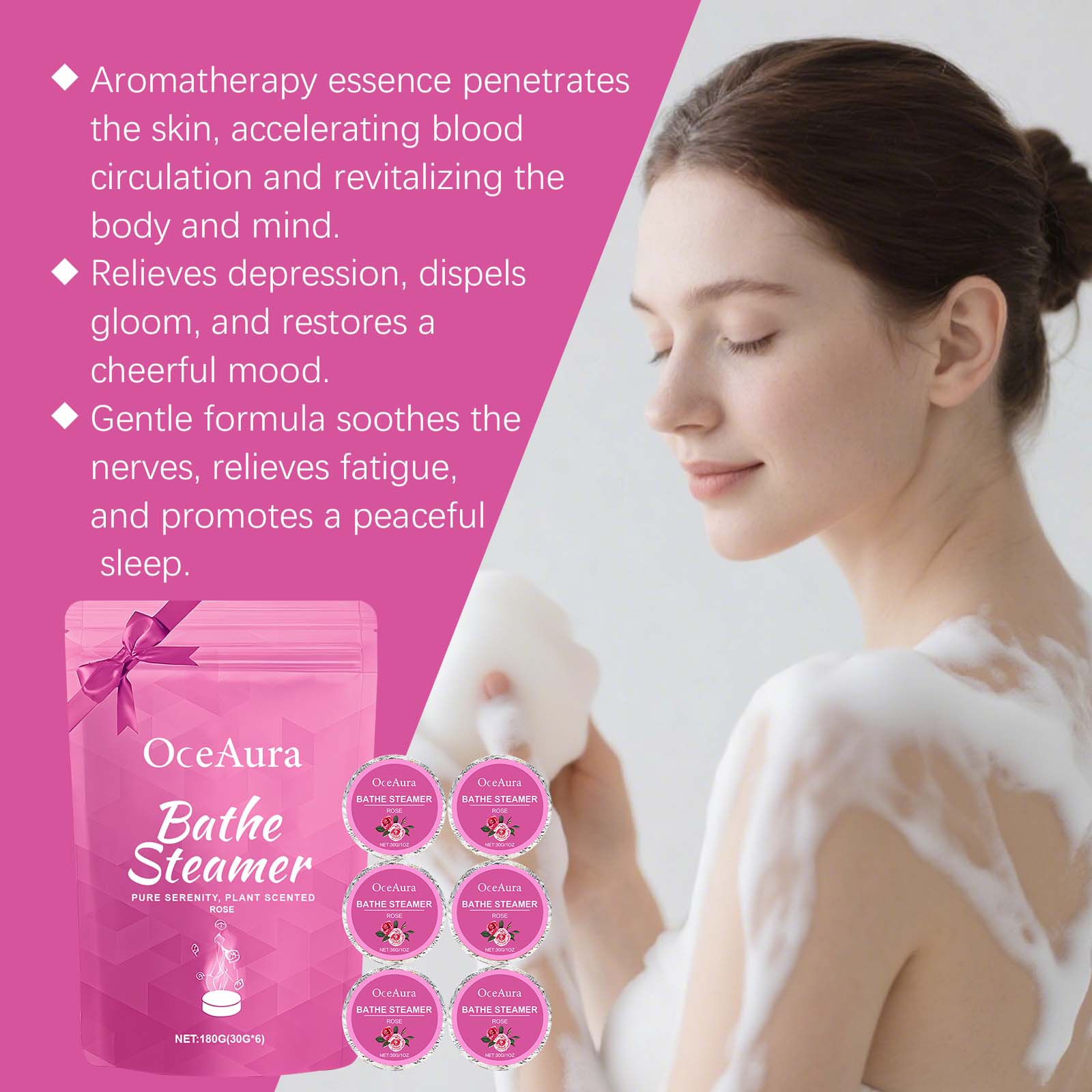 Shower Steamers Aromatherapy S - Shower Steamer Tablet recension och pris