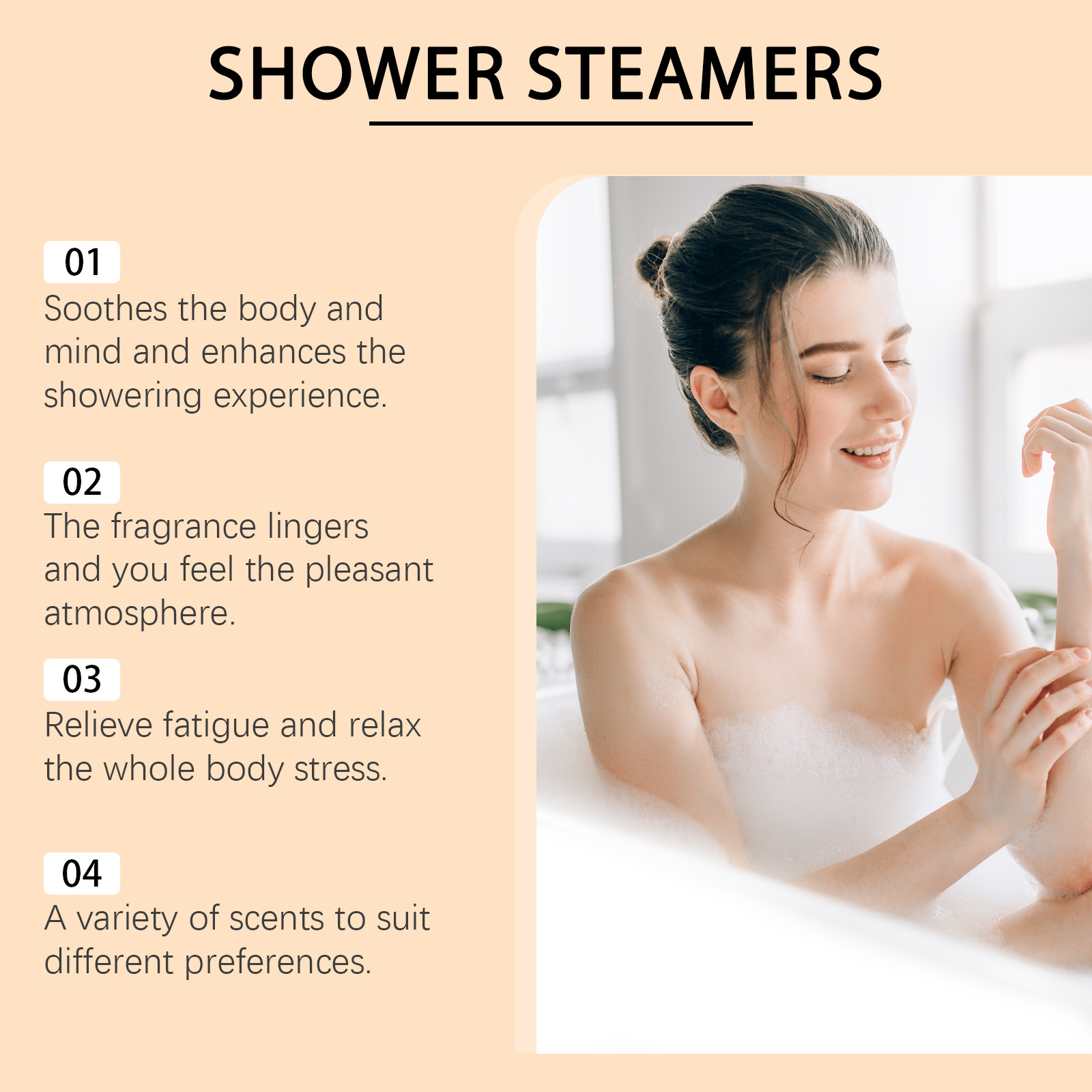 8PCS Shower Steamers Aromather - Shower Steamer Tablet recension och pris