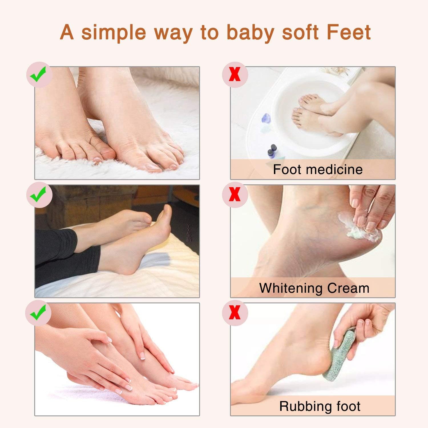 Exfoliating Peel Callus Dead S - Foot Mask Peeling recension och pris