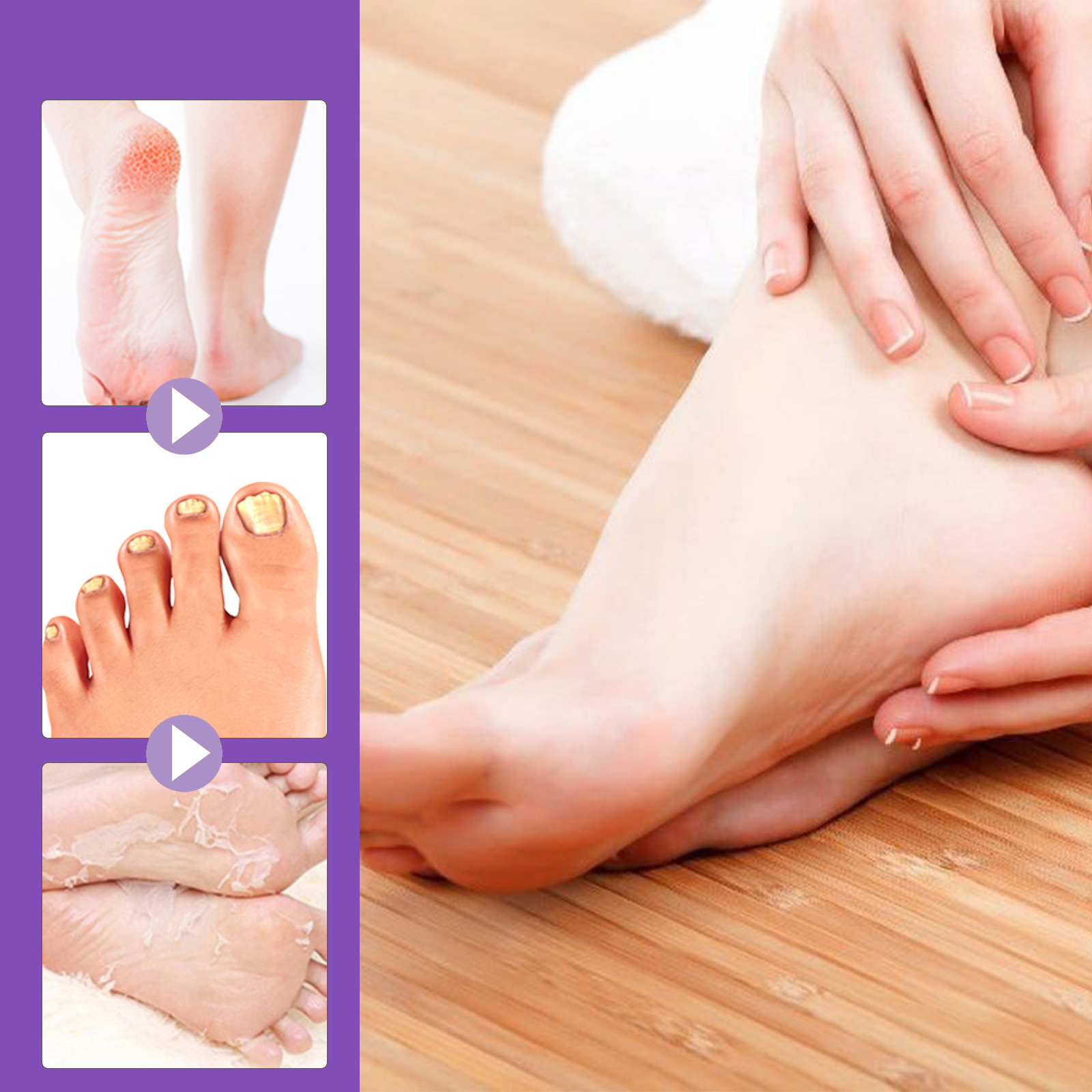 Exfoliating Foot Mask Remove D - Foot Mask Peeling recension och pris
