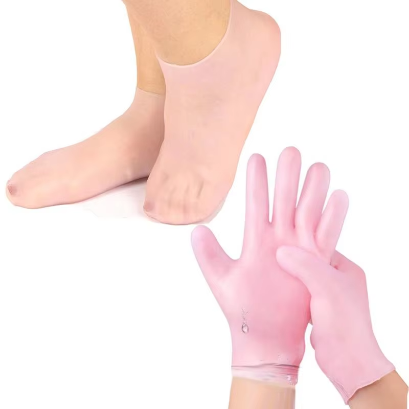 1Pair Silicone Foot Care Socks - Foot Mask Peeling recension och pris