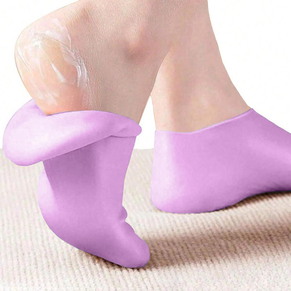 1Pair Silicone Foot Care Socks - Foot Mask Peeling recension och pris