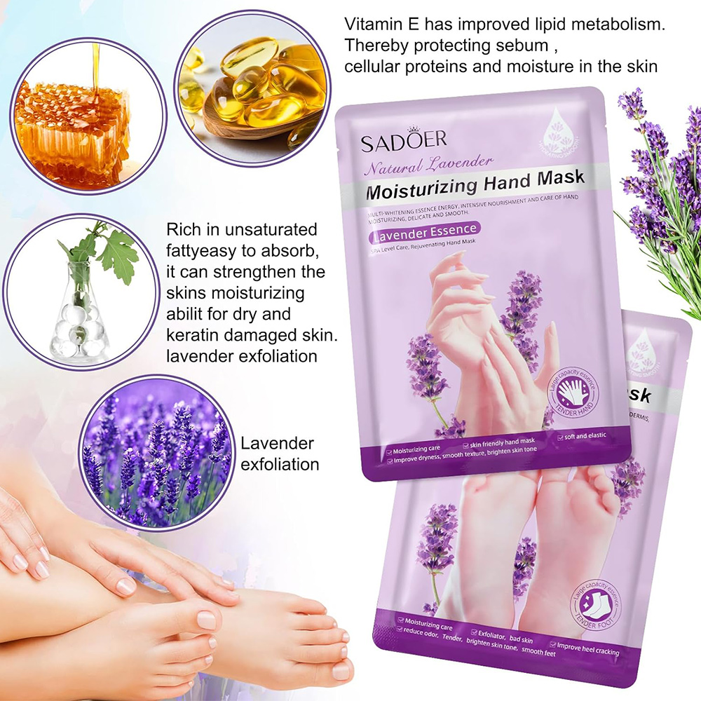 1-20Pair Exfoliating Feet Mask - Foot Mask Peeling recension och pris