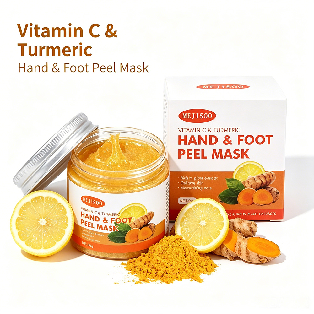 Vitamin C & Turmeric Hand & Fo - Foot Mask Peeling recension och pris
