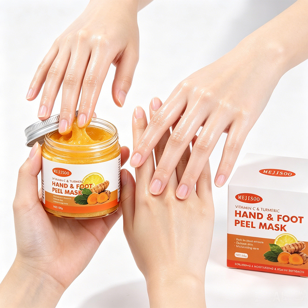 Vitamin C & Turmeric Hand & Fo - Foot Mask Peeling recension och pris