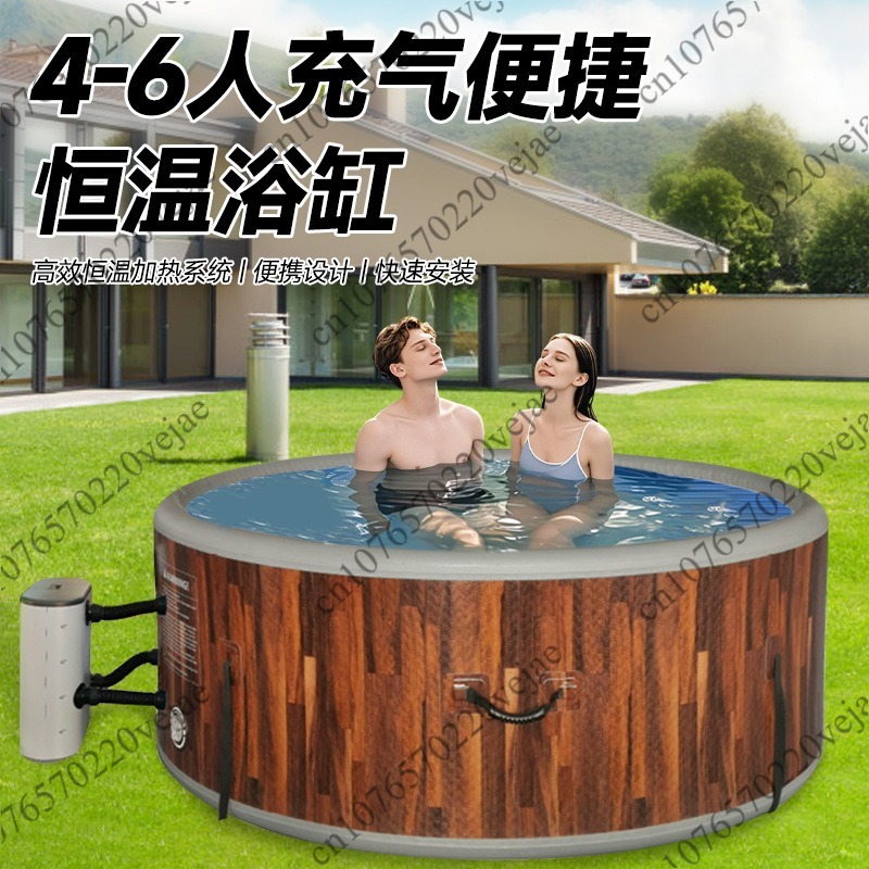 Thermostatic Jacuzzi, Inflatab - Spa Wellness Jacuzzi recension och pris