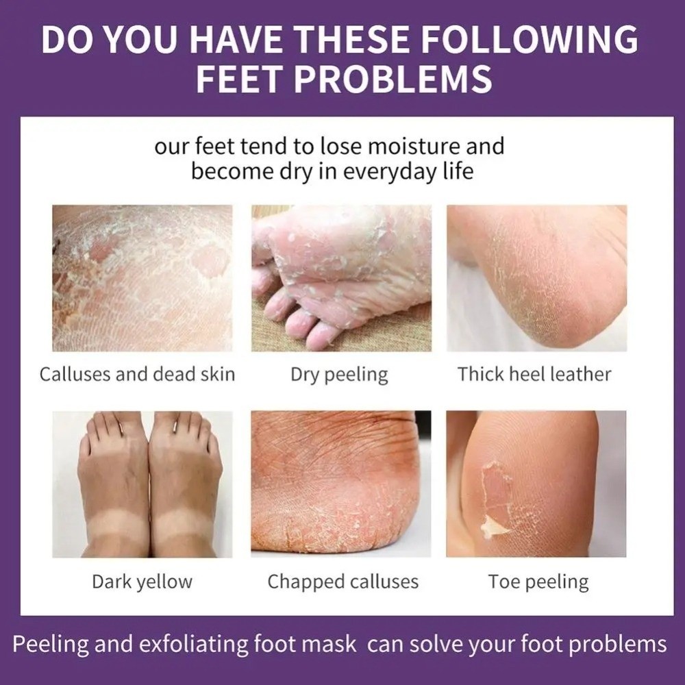 Moisturize Lavender Exfoliatin - Foot Mask Peeling recension och pris