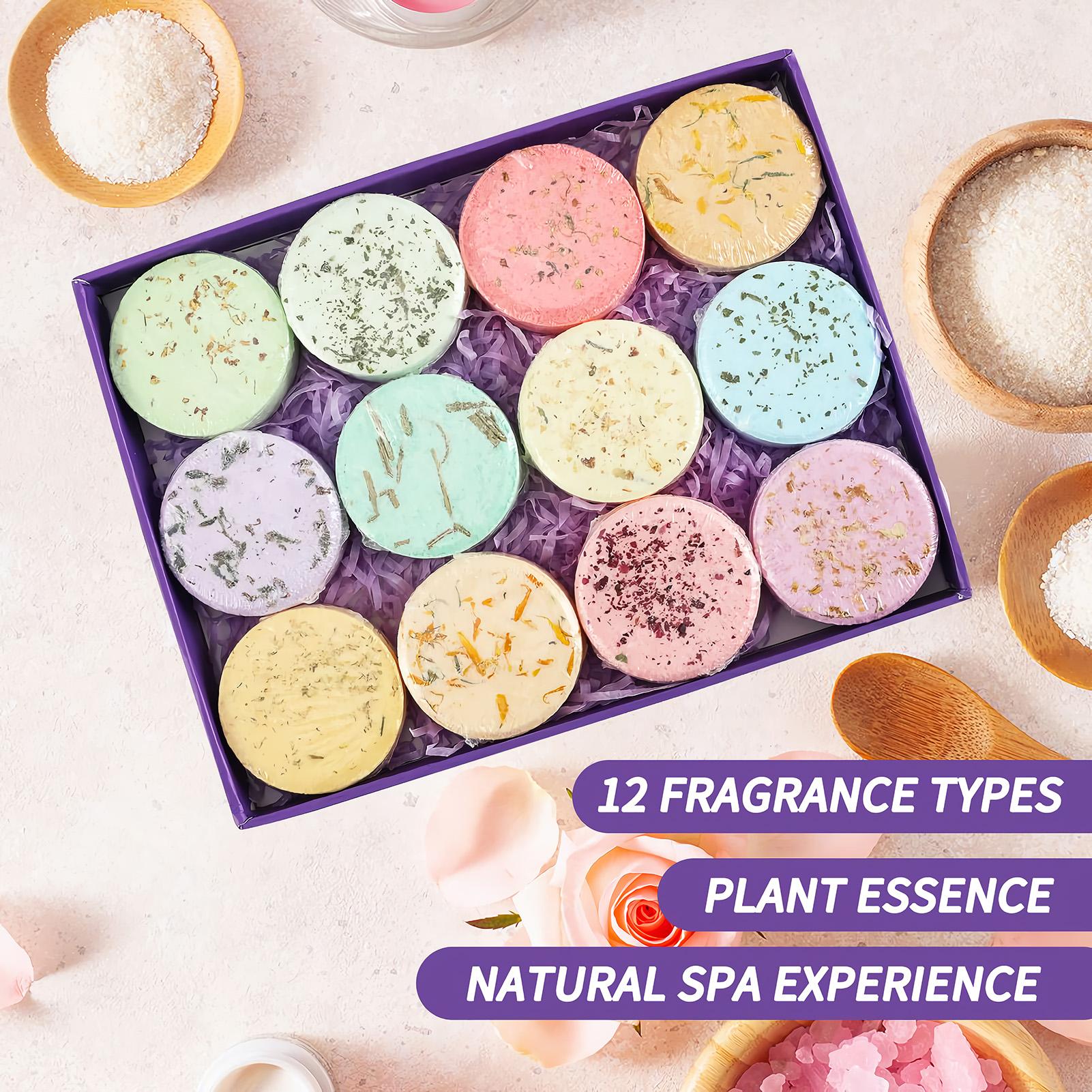 12pcs/set bathtub Aromatherapy - Shower Steamer Tablet recension och pris