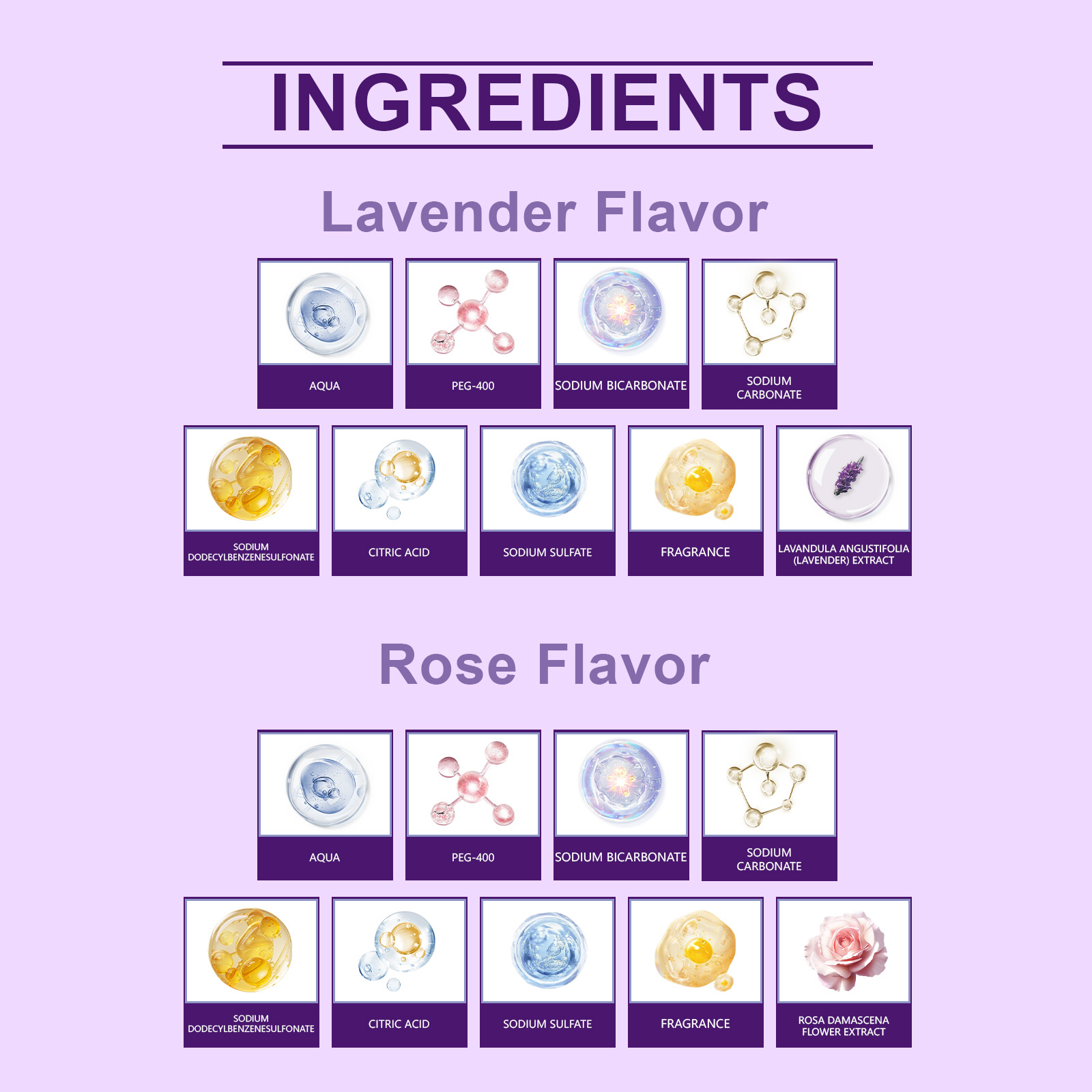 Rose Lavender Aromatherapy Sho - Shower Steamer Tablet recension och pris