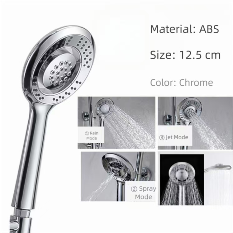 Handheld SPA Shower Head 4 Adj - Spa & Wellness Hotel Paradiso recension och pris