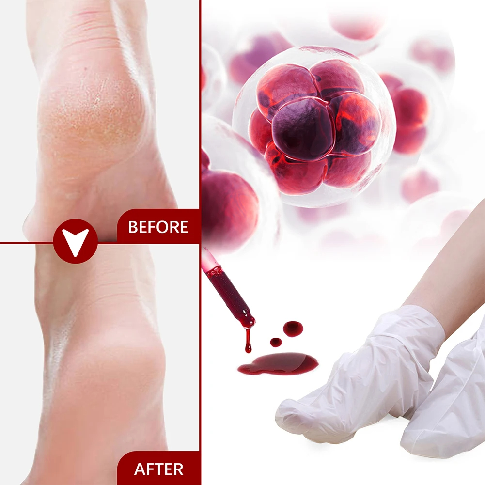 5/2/1 Pairs Foot Mask Fruit Ac - Foot Mask Peeling recension och pris
