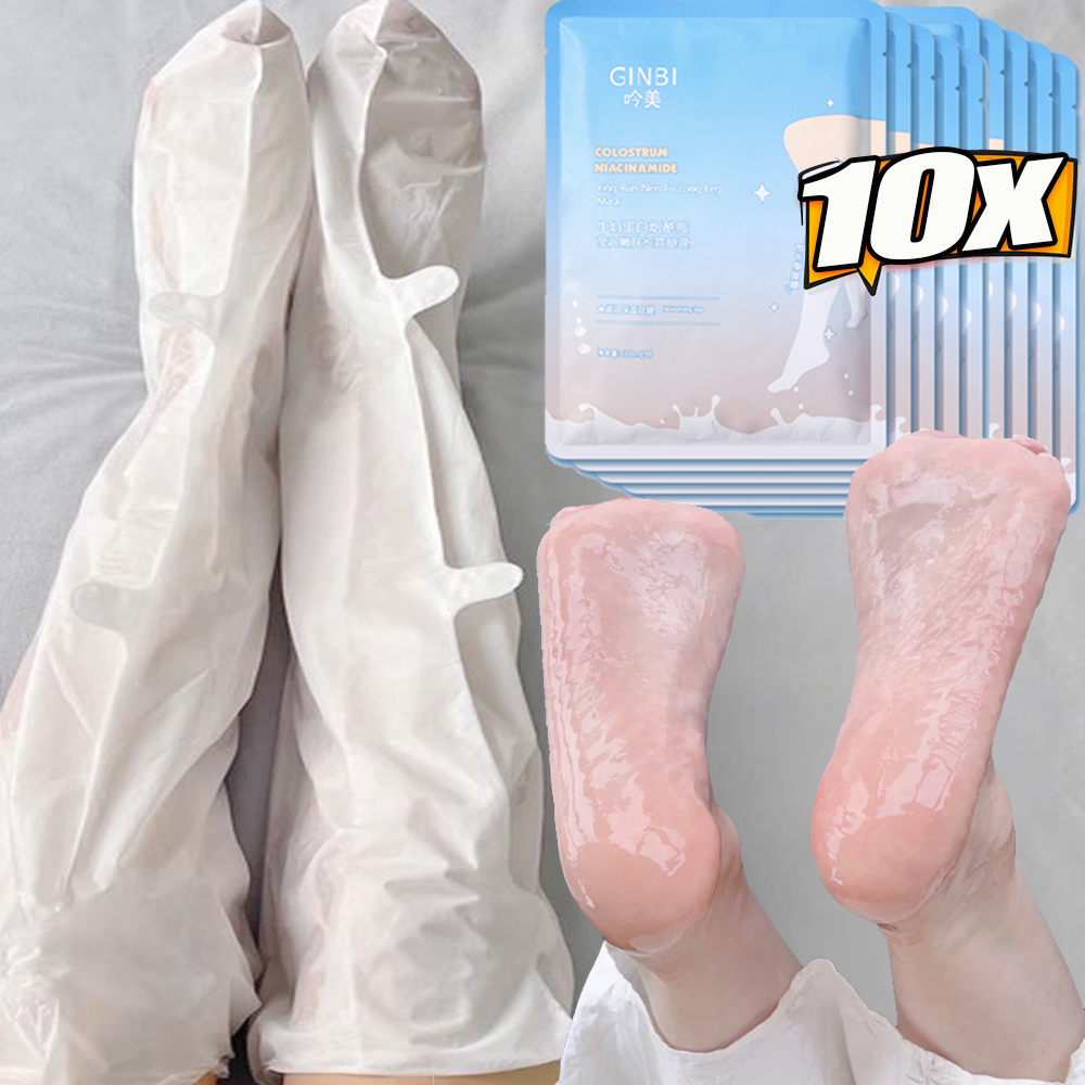 10pcs Milk Moisturizing Leg Fo - Foot Mask Peeling recension och pris
