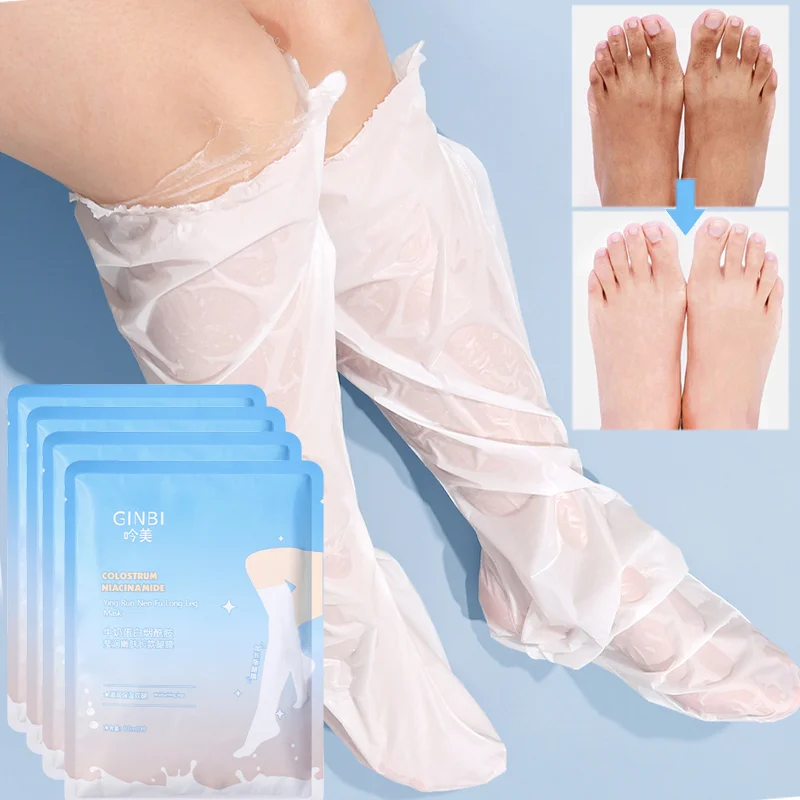 10pcs Milk Moisturizing Leg Fo - Foot Mask Peeling recension och pris