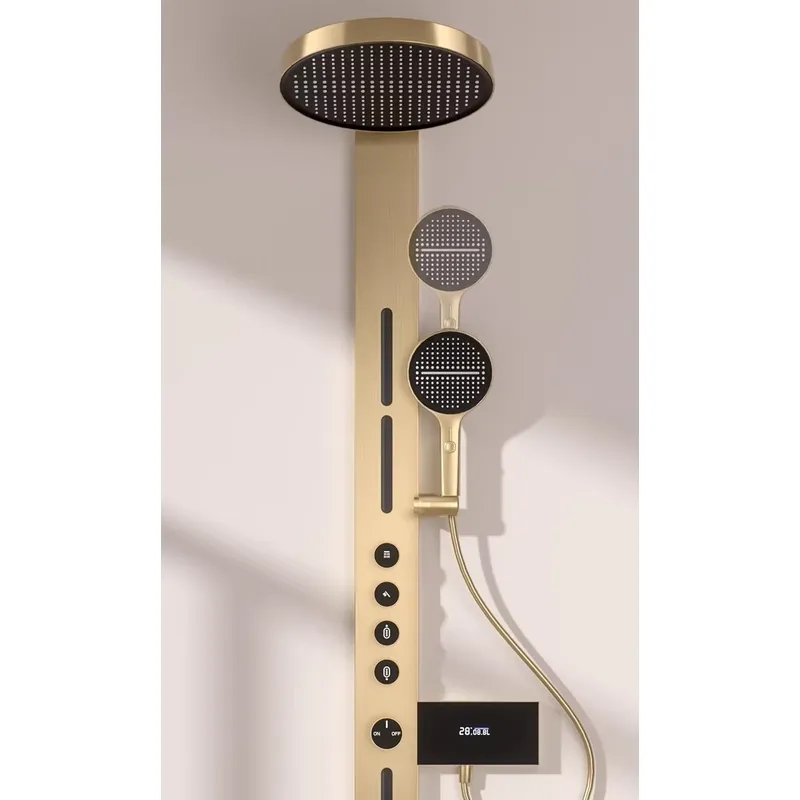 Brass Rainfall Shower Panel Se - Spa & Wellness Hotel Paradiso recension och pris